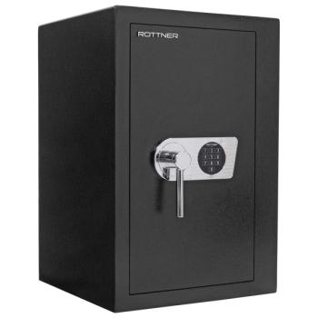 Rottner Kurzwaffentresor EN-1 KWT- 65 IT Doppelbartschloss schwarz S00359